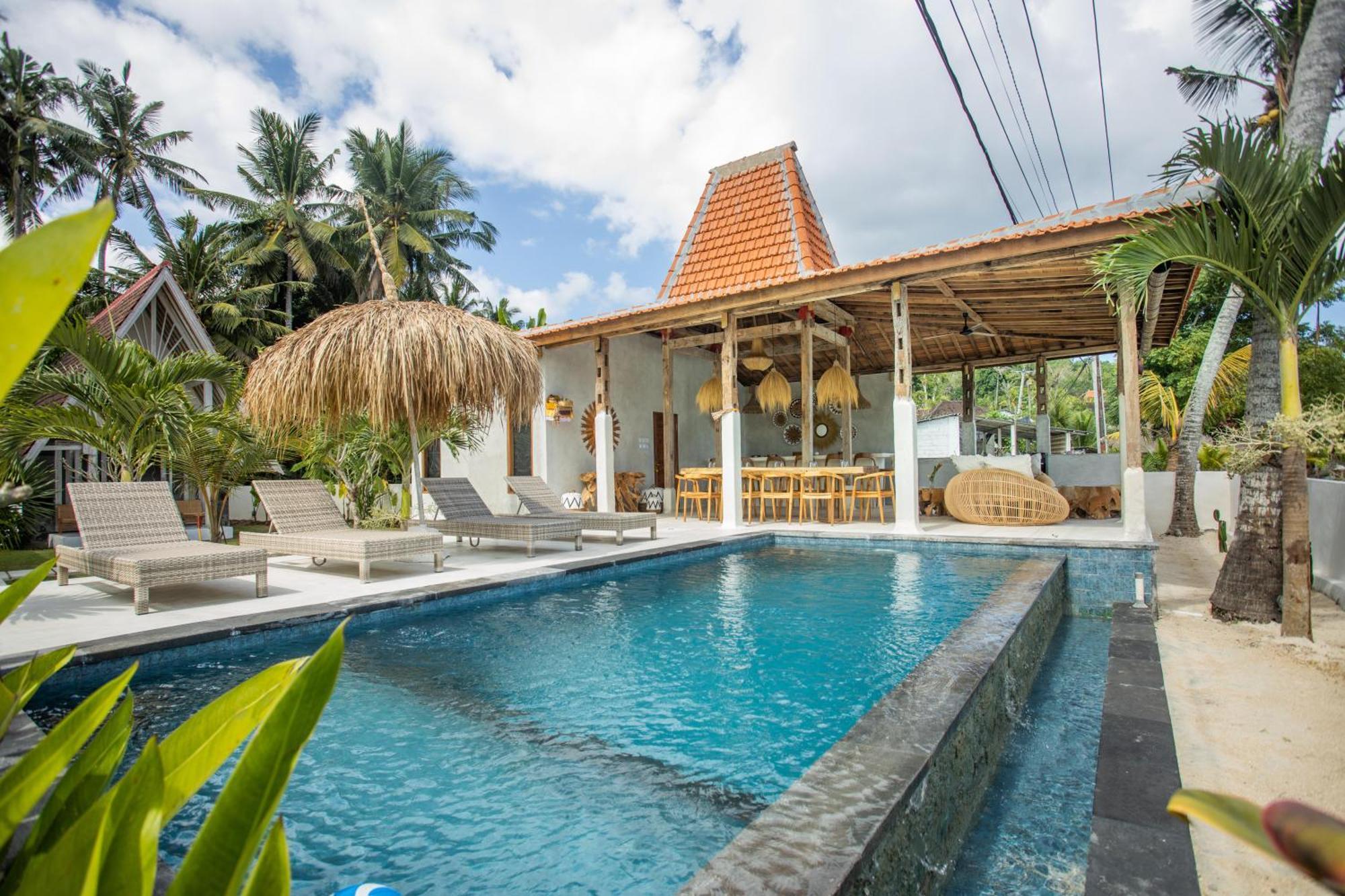 Sunset House Ceningan, 10 Person Beachview Private Villa Nusa Lembongan  Exterior photo